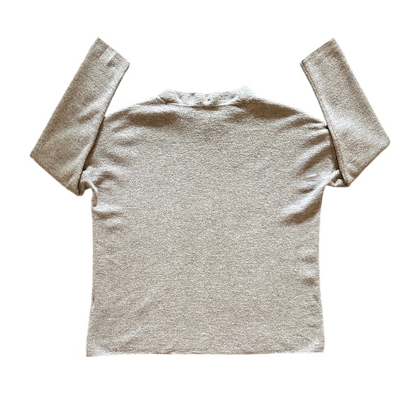 Eileen Fisher Gray Long Sleeved Merino Wool (Size: PL) - Picture 6 of 6